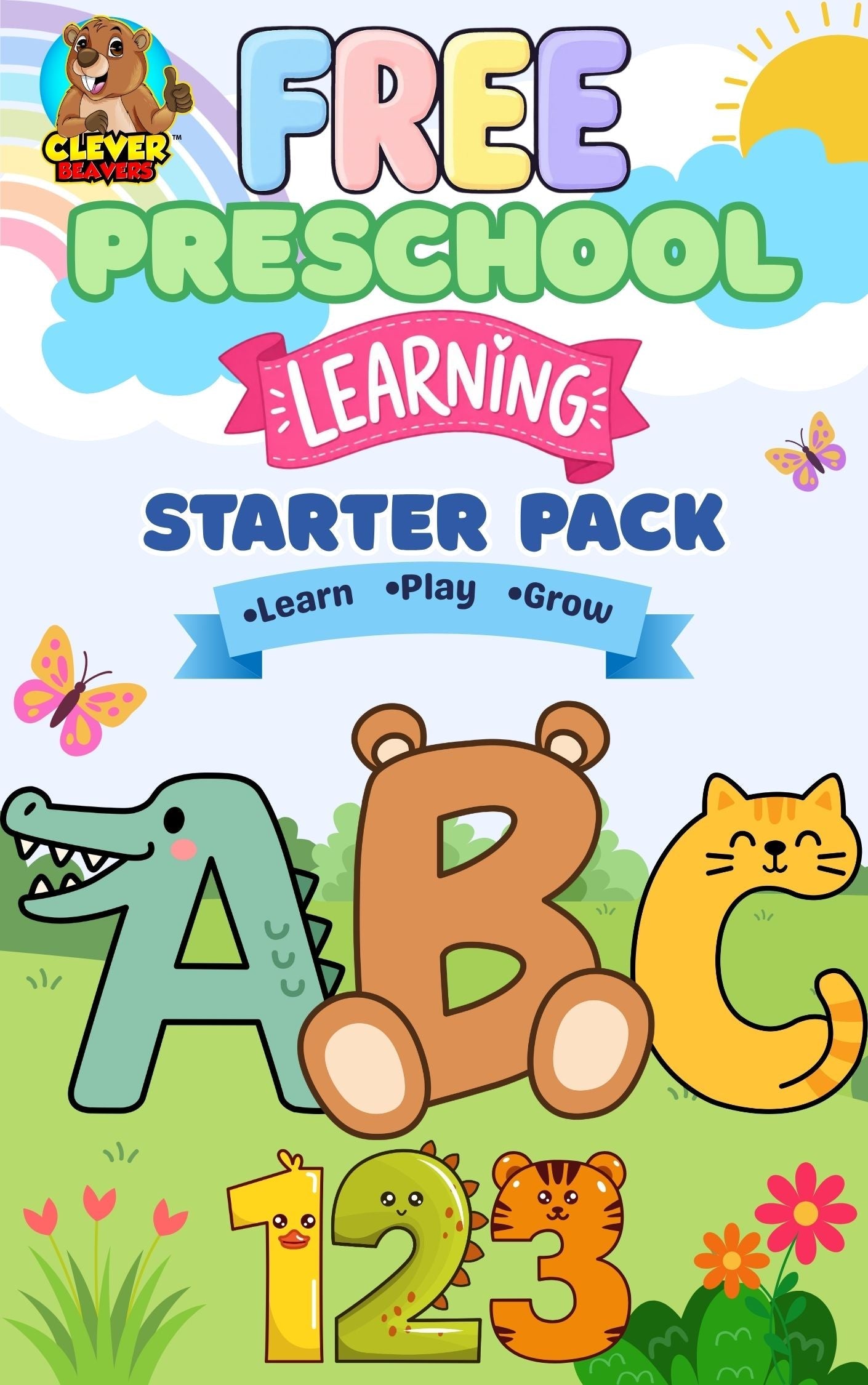 FREE Preschool Learning Starter Pack