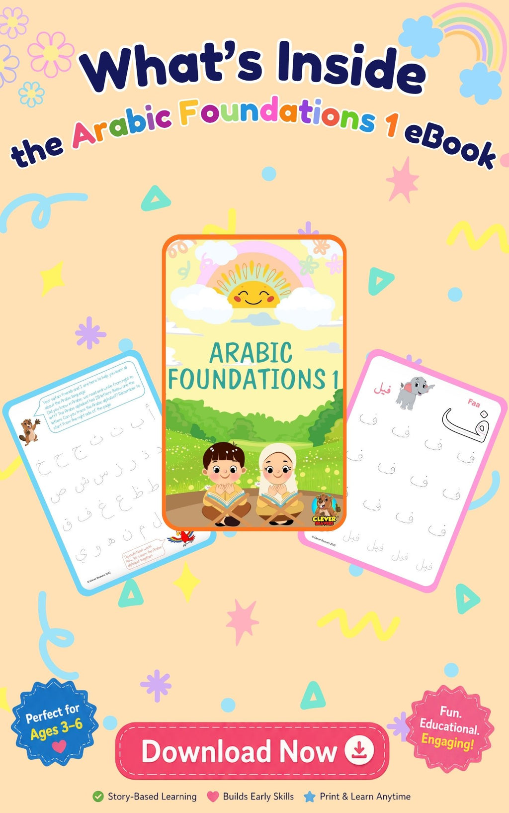 Arabic Foundations Book 1 | Learn the Arabic Alphabet for Kids