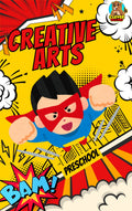 Creative Arts | Preschool Art & Craft Workbook with Fine Motor Activities