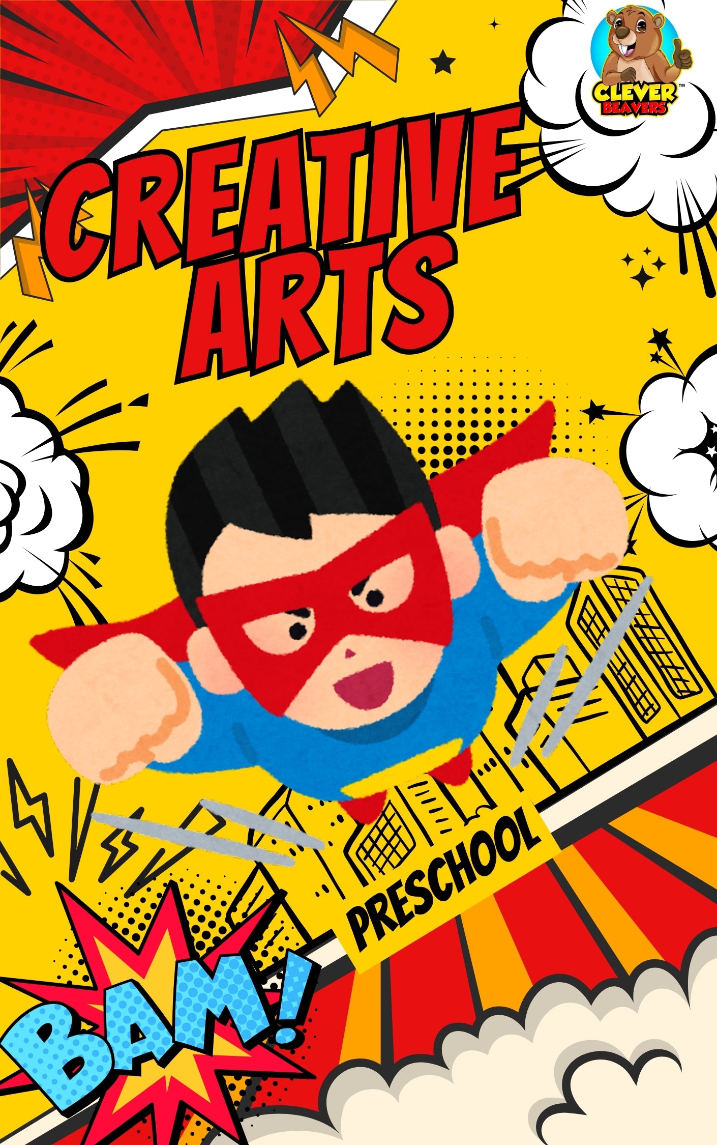 Creative Arts | Preschool Art & Craft Workbook with Fine Motor Activities