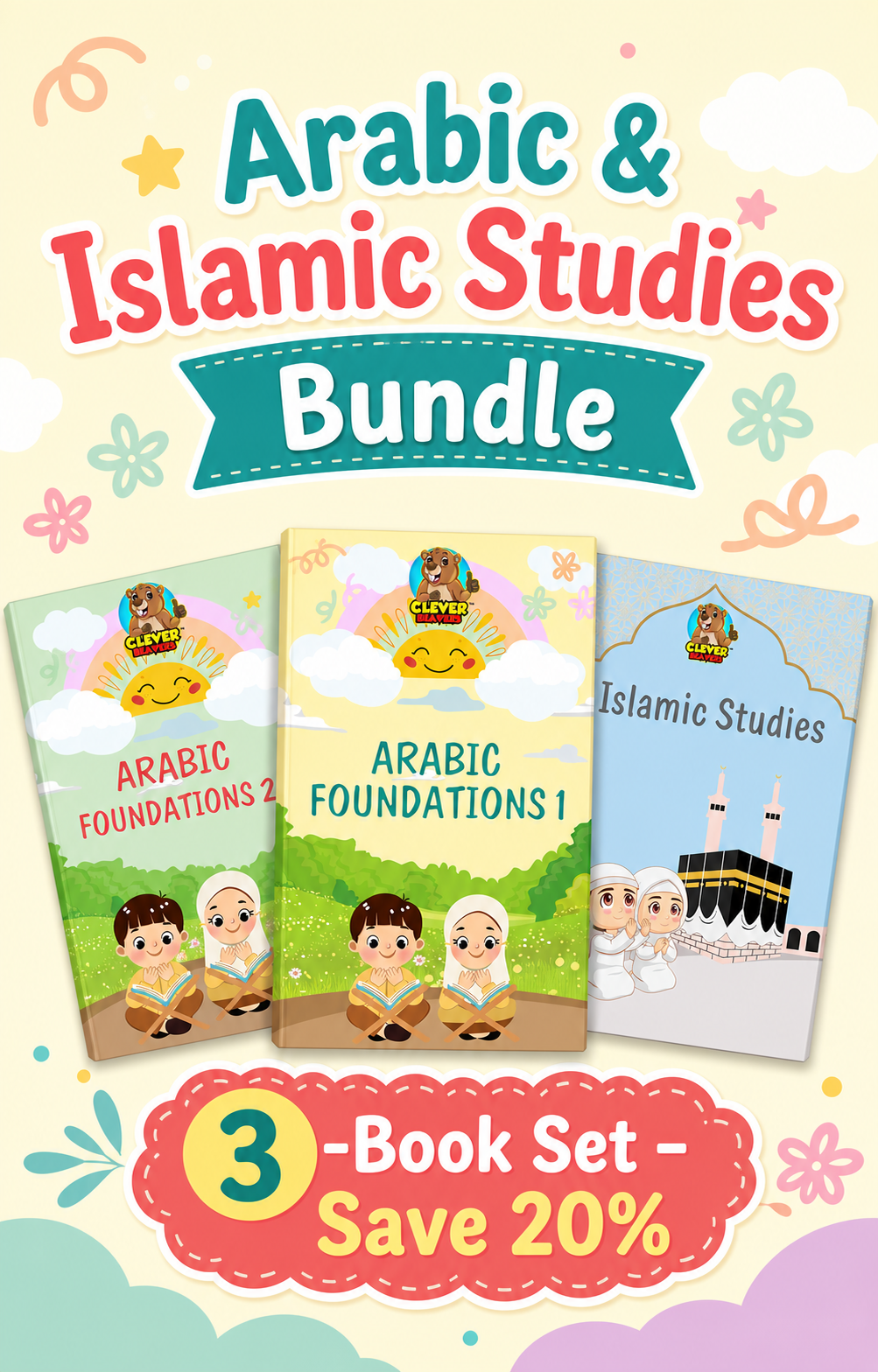 Arabic & Islamic Studies Bundle | Complete Arabic & Islamic Learning Set for Kids